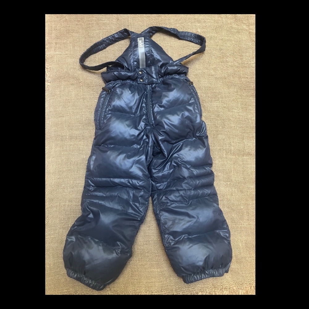 EUC ADD DOWN Down Filled Snow Bib Pants 6